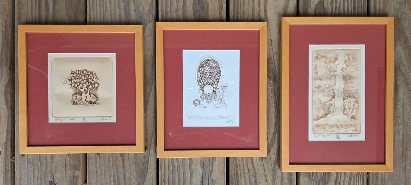 Etchings (Sold as Set)