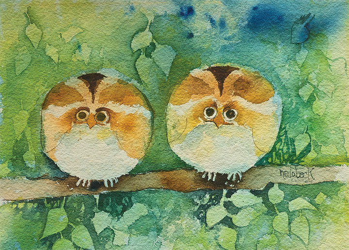 Detroit Owls Notecard